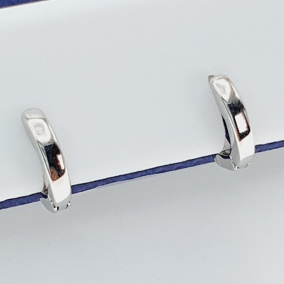 "925 Sterling Silver CZ Stud Earrings for Women/Girl, US925P1231 - Picture 4 of 6